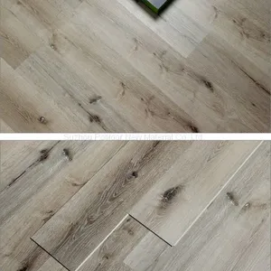 SPC Floor PVC Flooring Sheet Tiles Slotted Click Lock 3.2mm Thickness 0.3mm Wear Layer thumbnail-1