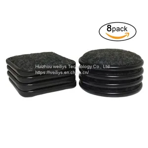 2-1/2-Inch Carpet Base Furniture Cups thumbnail-4
