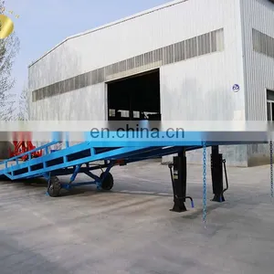 7LYQ Shandong SevenLift Electric Truck Unloading Forklift Shipping Container Lift Trailer Ramps for Sale thumbnail-4