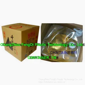 18L Flexibile Foldable Cubitainer for Sake Rice Wine Packaging thumbnail-4