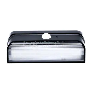 High Quality Waterproof IP65 Motion Sensor Led Outdoor Garden Solar Wall Light thumbnail-3
