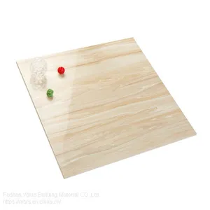 First Choice Glazed Living Room 60x60 White Marble Design Porcelain Floor Tiles thumbnail-1