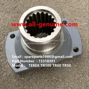 TEREX 15318391 YOKE TRANS OUTPUT TR100 TR70 TR60 TR70 MT4400AC OFF HIGHWAY RIGID DUMP TRUCK MINING HAULER TRANSMISSION thumbnail-1