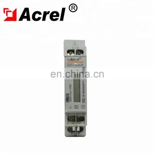 Low Voltage High Accuracy Small Size Electric Consumption Meter LCD Display Din Rail Mount, Single Phase Energy Meter thumbnail-4