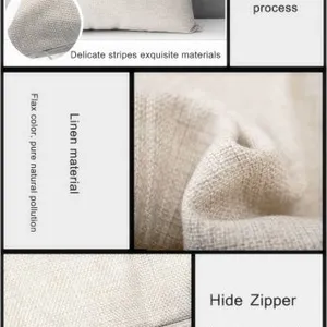 Decorative Harry Style Cushion Cover Cotton Linen Pillowcase thumbnail-5