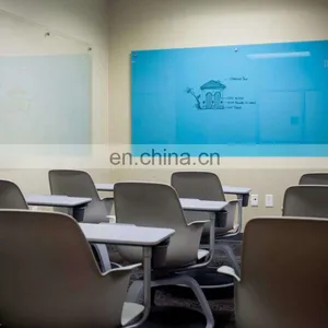 Large Size Glass Magnetic Dry Erase White Board Used in Meeting Room thumbnail-4