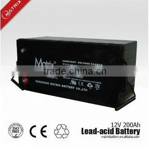 Solar Gel Battery 12V 200Ah for Solar and Wind thumbnail-1