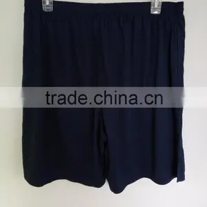 100% Poly Men's Performance Shorts With Solid Color thumbnail-2