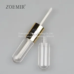 Zoemir Clear Custom Empty Double Tube Lip Gloss Tube thumbnail-4