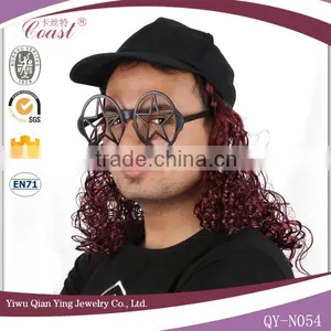Rasta Dreadlocks Dread Wig Hat Tam Rastafari Costume Jamaica Synthetic Hair Wig thumbnail-4