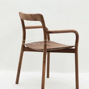 New Design Branca Chair Solid Wood Chair Solid Walnut Dining Chairs thumbnail-1