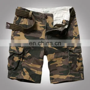 Wholesale Casual Camo Cargo Beach Shorts for Men thumbnail-4