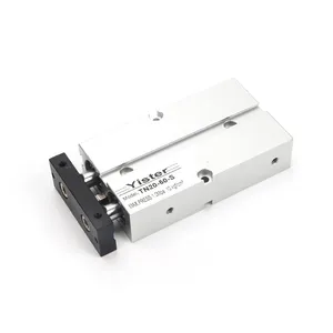 TN Series Aluminum Alloy Twin Rod Double Shaft Guided Pneumatic Cylinders for Masking Machine thumbnail-1