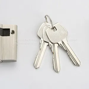 Anti-theft Rust-proof Half Euro Profile Brass Lock Cylinder thumbnail-4