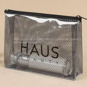EVA Garment Packing Cosmetic Tote Bags Packaging / Cosmetic Storage Bag Clear Travel Makeup Bag Shoulder Pvc Cosmetic Bags thumbnail-4