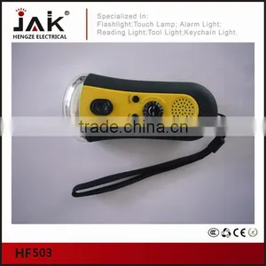 JAK HF503 3 LED Flashlight With Radio thumbnail-1