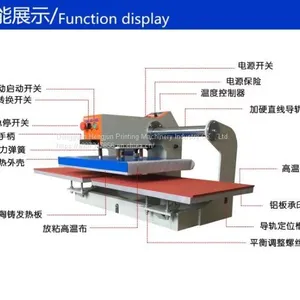 Double Position Pneumatic Hot Stamping Machine Hengjun Clothing Flat Printing Machine Pneumatic Pressing Machine Small Ironing Drill thumbnail-4