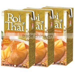 Instant Coconut Milk With Massaman Curry Flavors/ Roi Thai Ready-to-cook Curry Soup thumbnail-1