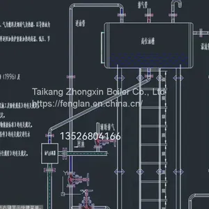 Skid-mounted Gas-fired Heat Transfer Oil Furnace, 3000KW Organic Heat Carrier Furnace thumbnail-4