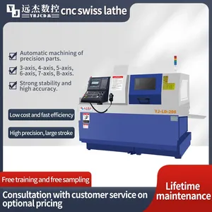 Swiss-turn Lathe Swiss Style Cnc Automatic Lathe Mini Cnc Machine for High-precision Processing thumbnail-1