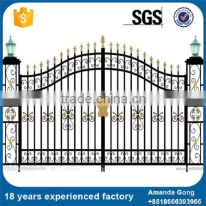Eco-Friendly Used Wrought Iron Gate For Villa Sale thumbnail-2