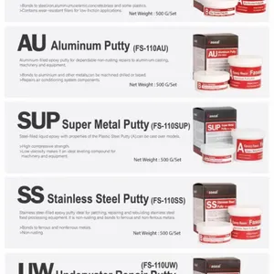 PLASTIC STEEL 5-MINUTE SF 500G FASEAL thumbnail-1