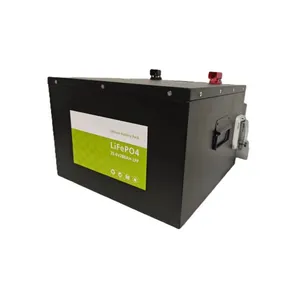 Home Storage 51.2v100ah LIFEPO4 Lithium Ion Battery Pack thumbnail-1