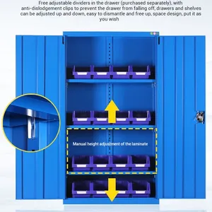 Mobile Tool Trolley Cabinet for Garage and Assembly Line Workstations|Drawer Tool Cabinet thumbnail-1