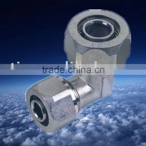Water Pipe Fittings Brass Fitting Reduced Elbow thumbnail-1