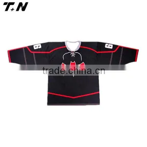 Custom Made Dye Sublimation Printing Hockey Jersey thumbnail-2
