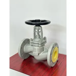 DIN DN50 DN65 PN25 PN16 Cast Iron Cast Steel WCB GG25 Flange Bellows Seal Globe Valve thumbnail-6