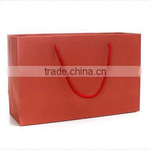 Burgundy Elegant Color Special Paper Gift Bag/shopping Bag thumbnail-1