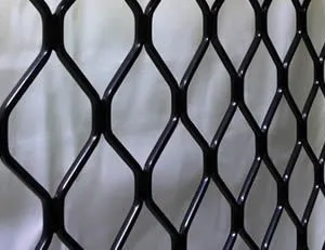 Black Powder Coated Aluminium Diamond Grille thumbnail-3