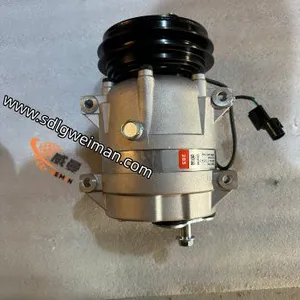 Hyundai Excavator Parts Genuine 11Q6-90040 Compressor Assy for R210LC7 R210LC3 R220-9S R225-7 in Stock thumbnail-3