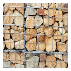 100x80x30cm Galvanized and Pvc Coated Heavy Duty Welded Gabion Stone Fence for Garden Landscape Wall Retaining thumbnail-2