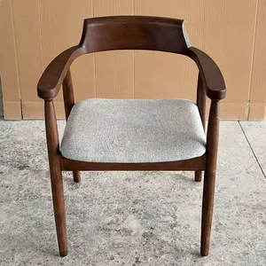 Commercial Traditional Solid Wood Bentwood Frame Dining Chairs 1 Year Warranty for Kitchen Restaurant Gym Bathroom Workshop Use thumbnail-2