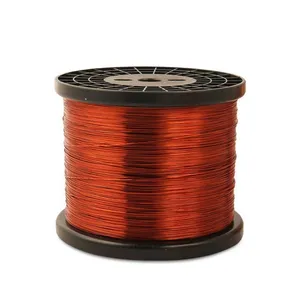 Enameled Winding Wire Copper Submerged in Copper Temperature Class 180H 200C 2UEW 3.35mm Magnet Copper Rewinding Wire thumbnail-2