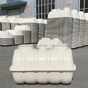 SMC FRP GRP Fiberglass Molded Septic Tank for Sewage Purification and Wastewater Treatment thumbnail-1