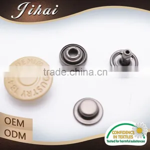 Wholesale Accessories New Fashional Metal Button Snaps For Leather thumbnail-3