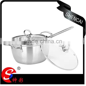 Stainless Steel Two Layers Steamer Pot Cookware Sets/ Milk Boiling Pot/ Sauce Pot thumbnail-3