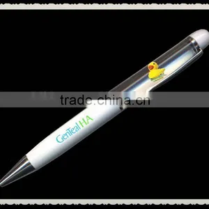 Fashion Design Led Cool Liquid Pen , Lavo Floater Pen With 7 Color ,beautiful Liquid Floating Pen , thumbnail-1