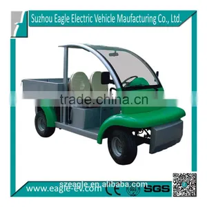 Electric Utility Car, 2 Seats, 48V 4KW DC Motor, Model EG6043KDX, Widely Used by Hotel, Resort thumbnail-1