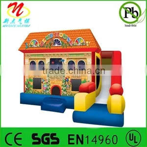 Cheap Inflatable Club House Bouncy Castle Combo Jumper for Toddlers thumbnail-1