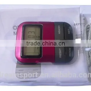 Professional 3D Touch Buttonless Pedometer USB Step Counter thumbnail-3