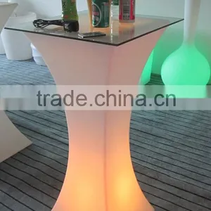 PE Plastic Bar Table With LED Light & Remote Control YXF-4511 thumbnail-1