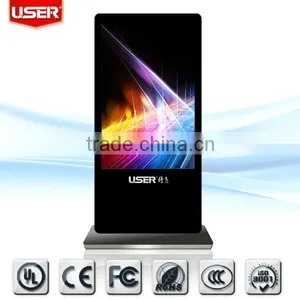 42'' Floor-stand Touch Screen All-in-one PC Monitor, 3G,WIFI, Advertising thumbnail-1
