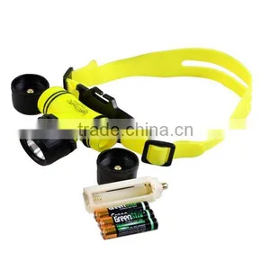 YT-59 Rubber Head IP68 Diving 50M XPE Diving Headlamp thumbnail-3