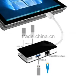 Box Shape Tablet USB Hub Travel Power Charger Adapter With 4 Port thumbnail-6