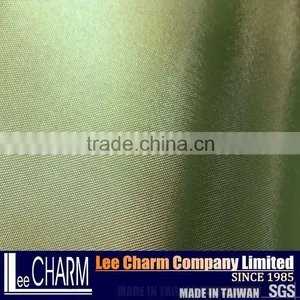 Leaf Green Taffeta Artificial Plant Material Stiff Fabric thumbnail-2