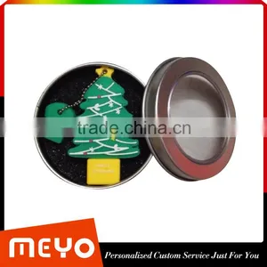 Warehouse Custom Made Christmas Tree Shpe USB Flash Drive Christmas Gift Item thumbnail-6